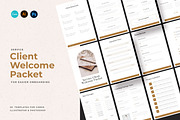 Service Client Welcome Packet, a Templates & Theme by AndrewPixel (Thumbnail 1 of 12)