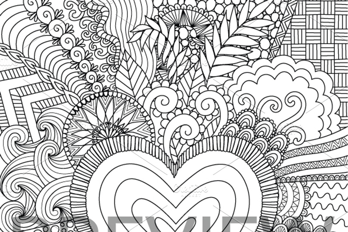 35 Valentine's coloring, an Animal Illustration by Somjai King (Photo 28 of 36)