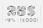 Fab Figures Big B, a Font by Letterwerk (Thumbnail 5 of 5)