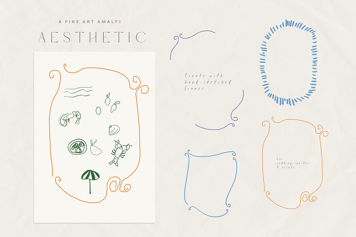 Dolce Vita Amalfi Icons & Prints, an Object Graphic by Laras Wonderland (Photo 5 of 9)