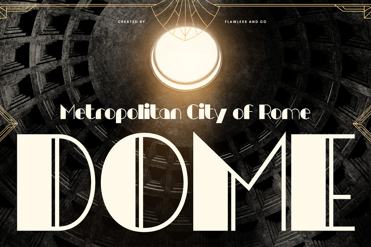 Varcha - Modern Display Font, a Font by Flawless And Co (Photo 6 of 10)