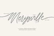 Merysville Charming Signature Font, a Script Font by Heinzel Std (Thumbnail 10 of 18)