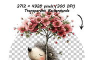 Whimsical Spring Flowers Farm Animal, a Graphic by one-touch (Thumbnail 13 of 16)