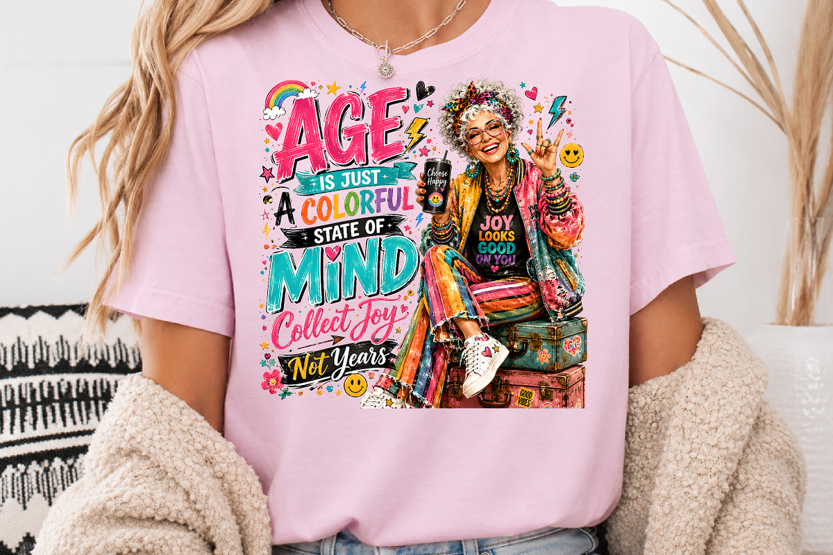Age Is Just A Colorful State Of Mind, a Seasonal Illustration by Rose Art (Photo 3 of 4)