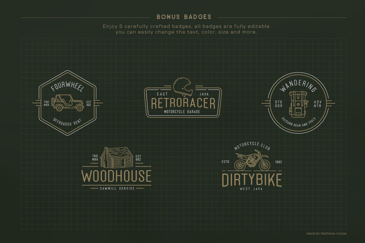Explore the Forest Icon Set, an Outline Icon by Wandery Supply (Photo 6 of 6)