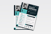 Simple Resume CV, a Resume Template by dokudokunomi (Thumbnail 2 of 4)