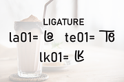 Milk Chocolate | Script Font, a Script Font by Scratchones (Thumbnail 8 of 9)