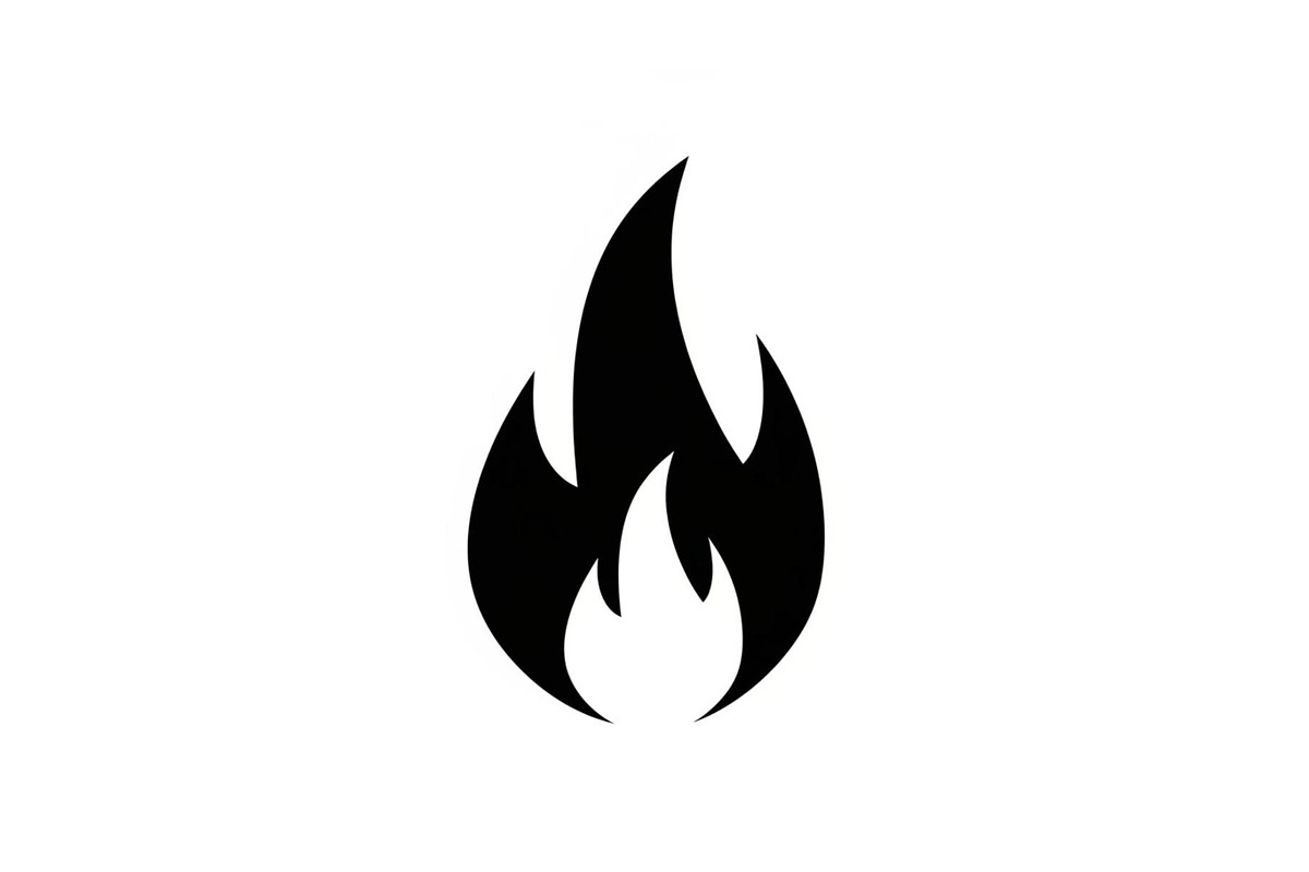 Minimal Flame Fire Icon Bundle, an Icon by Artivon (Photo 6 of 10)