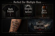 Nightforge Gothic, a Blackletter Font by Wow Magic (Thumbnail 2 of 6)