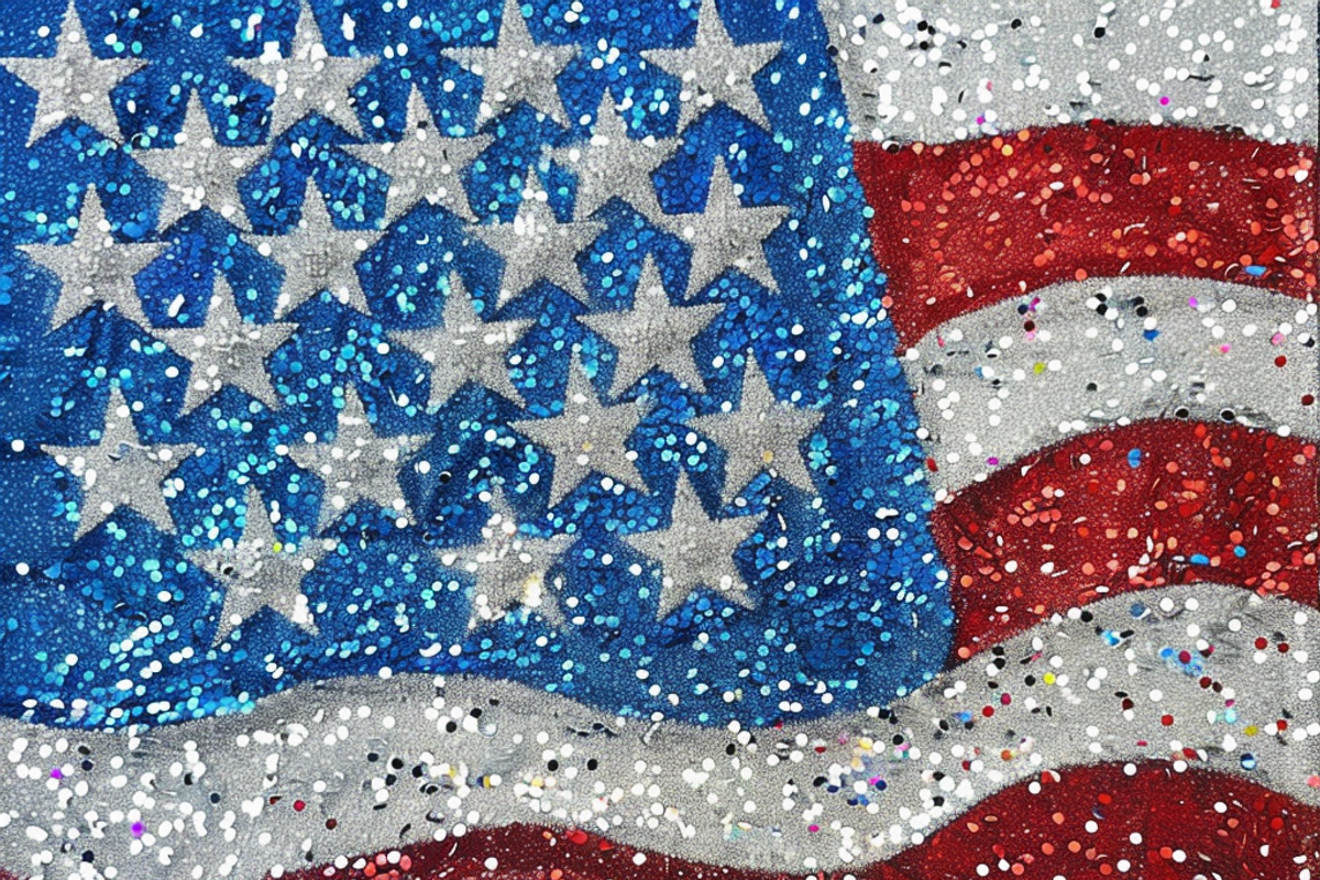 Patriotic Glitter Paper, a Background Graphic by Printable Treasure (Photo 3 of 4)
