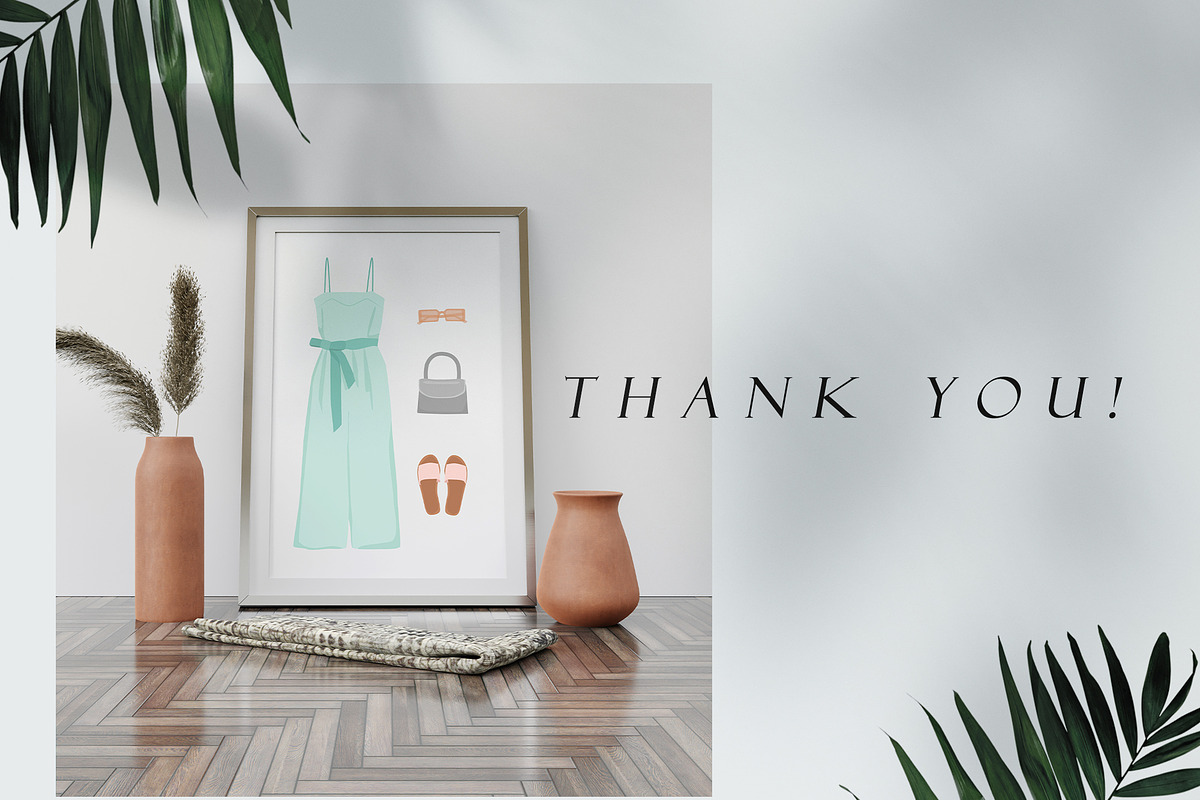 Big Summer Clothing Set, an Illustration by Katerine Kolak (Photo 7 of 7)