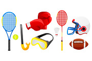 Sports Tools Vector, an Illustration by erkoudesign (Thumbnail 2 of 2)