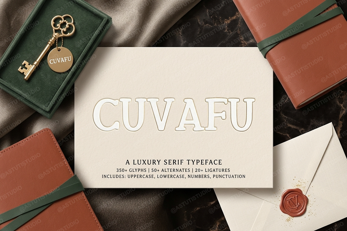 Cuvafu - Elegant Modern Serif Typef, a Serif Font by Astuti Studio (Photo 19 of 25)