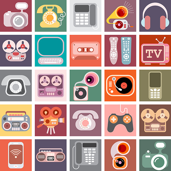 Home Electronics by Danjazzia | Creative Market