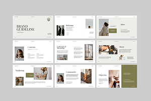 Brand Guideline Keynote Template