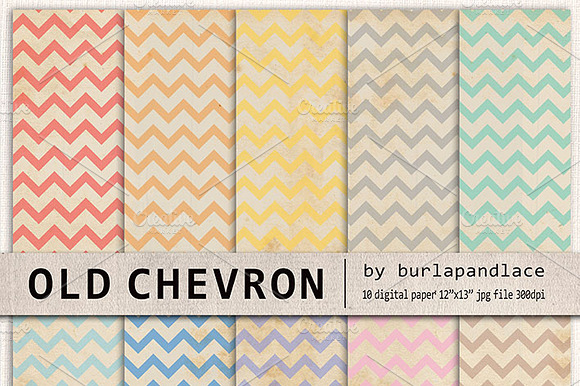 Digital paper old chevron color preview 2