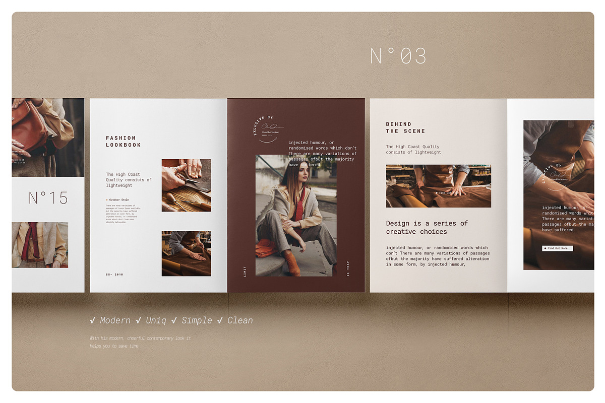 Canva Lookbook Catalogue, a Magazine Template by AlfianBrand (Photo 3 of 7)