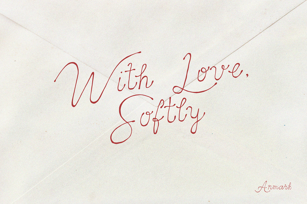 The Quietude Poetic Romantic Script, a Script Font by AnMark (Photo 7 of 13)