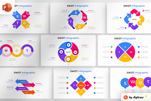 SWOT PowerPoint Infographic Template