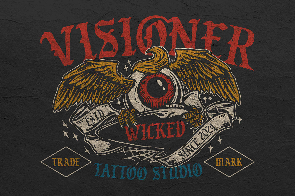 Black Poser Blackletter Typeface, a Blackletter Font by alit design (Photo 2 of 17)