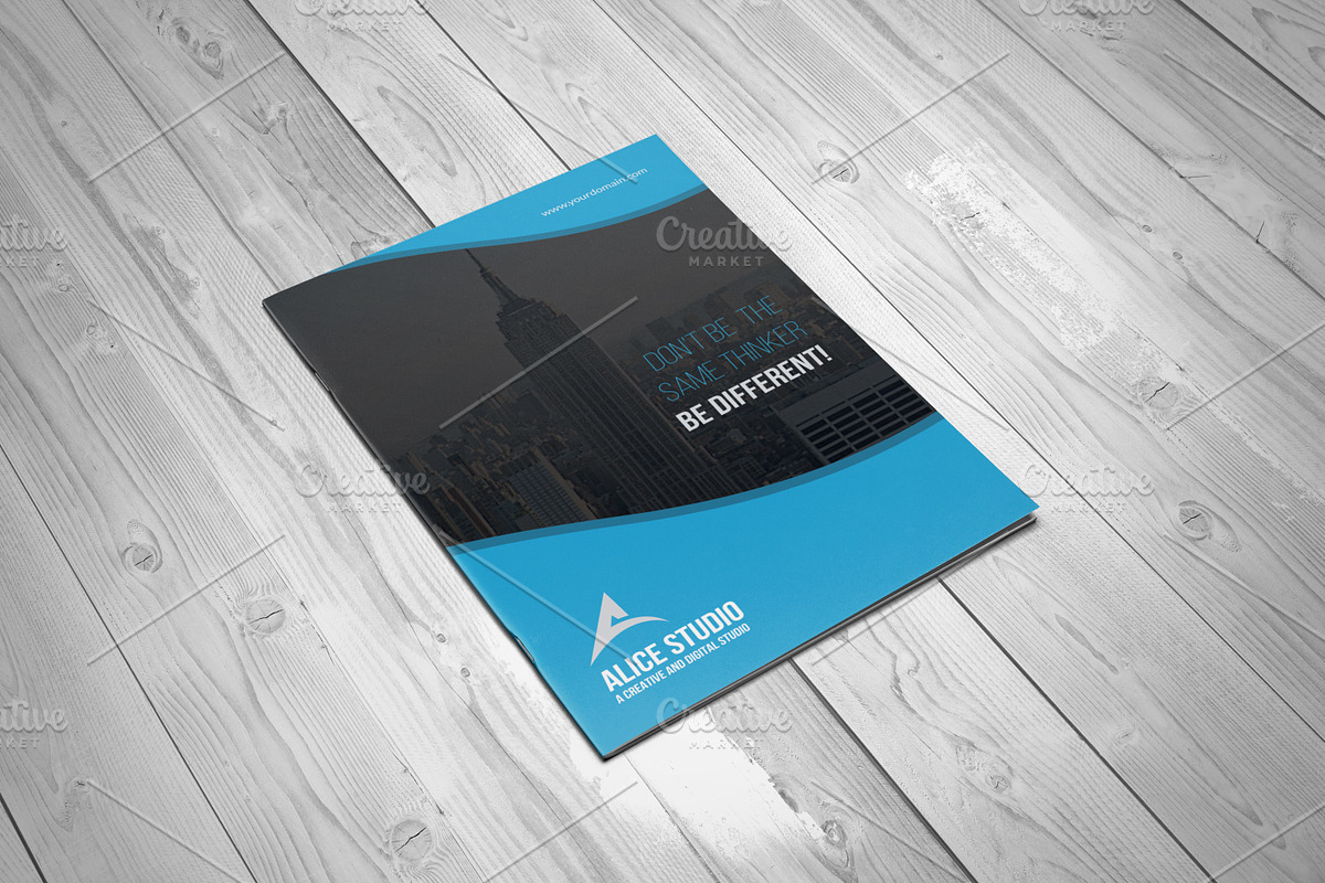Corporate Bi Fold Brochure Template, a Brochure Template by Alice_s (Photo 6 of 8)