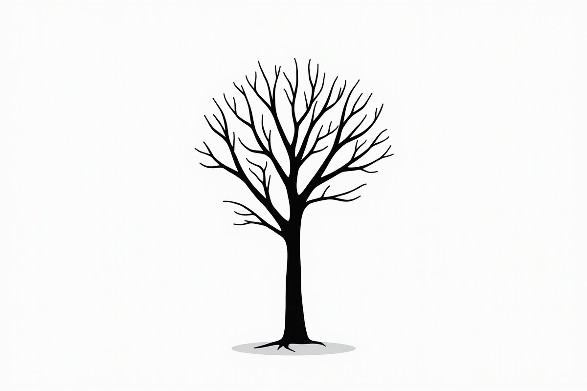 Wild Forest Tree Clipart Set, an Illustration by balal (Photo 18 of 21)