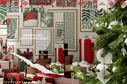 Christmas Mockup Gallery Wall, a Household Mockup by Stykke Studio (Thumbnail 4 of 7)