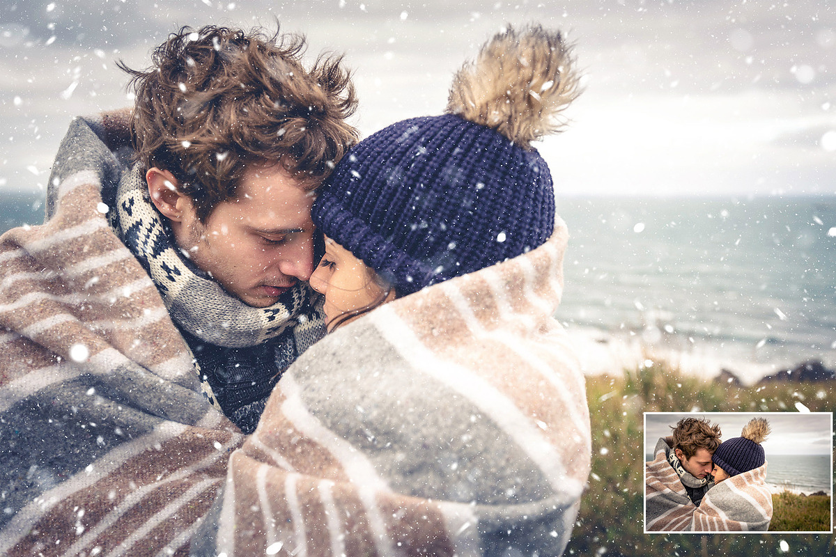Let It Snow! Photoshop Action, an Action Add-On by Uplift Actions (Photo 5 of 14)