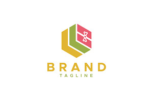 Gift box logo design template, a Branding & Logo Template by Amadul11