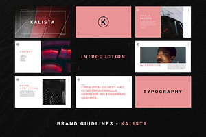 Template Brand Guidelines - Kalista