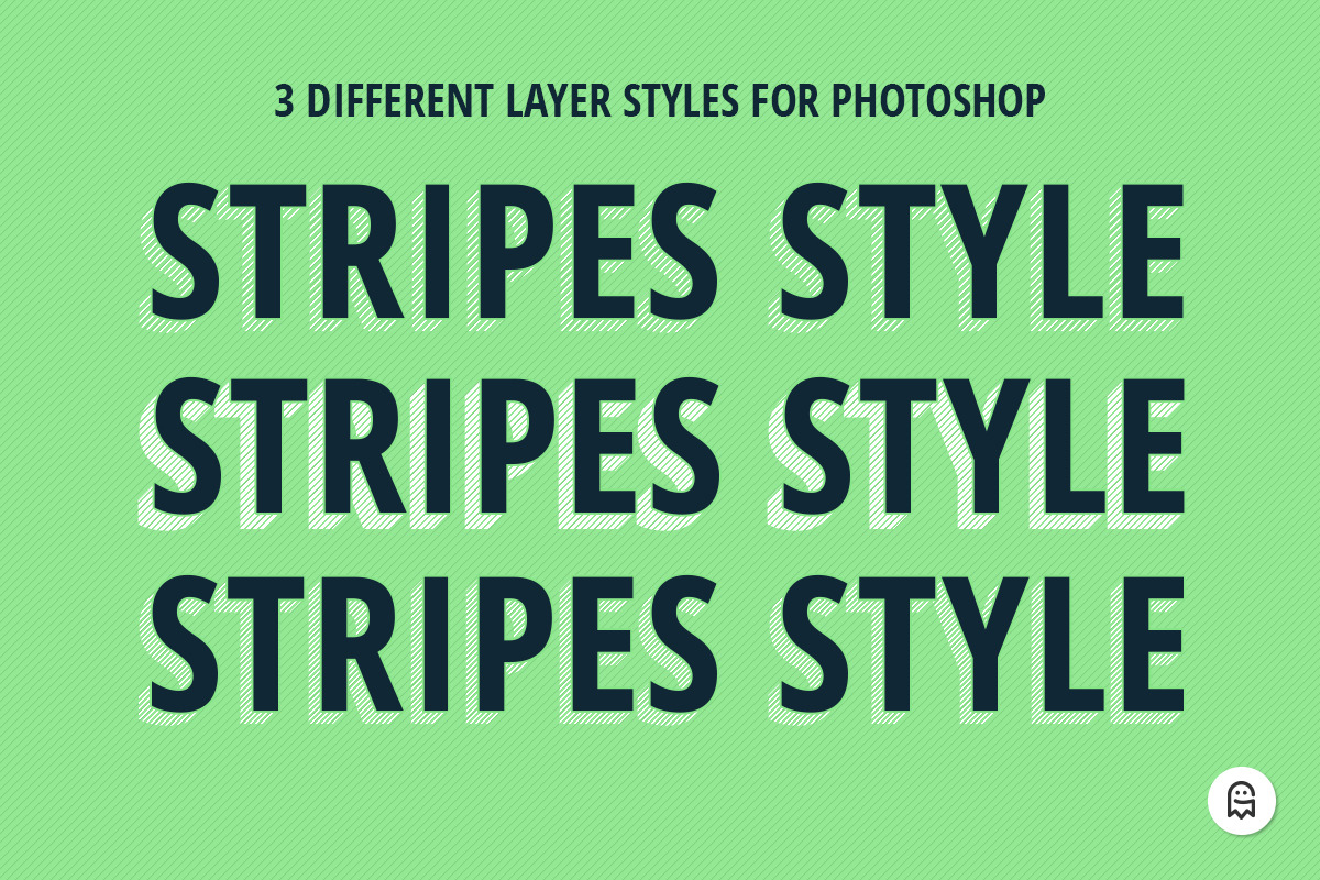 Stripes Shadow Effects, a Layer Style Add-On by Graphic Ghost (Photo 2 of 4)