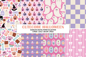 Cutecore Halloween Digital Paper