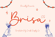 CS Brisa – Monoline Script Font, a Script Font by Craft Supply Co. (Thumbnail 1 of 8)