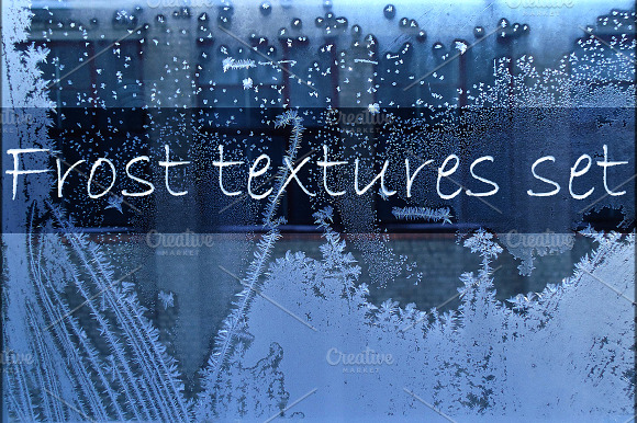 Winter windows with frost preview 4