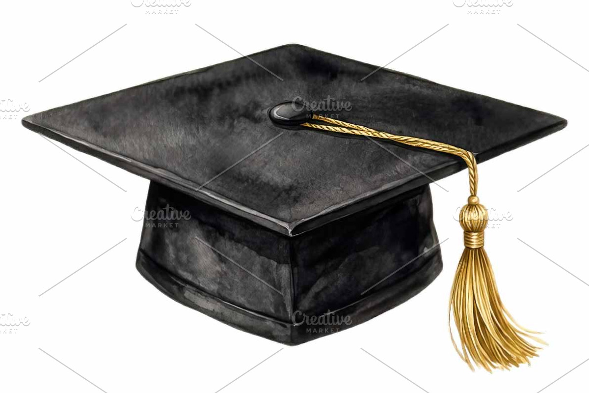 Graduation Clipart Collection PNGs, an Education Illustration by VetalStock (Photo 4 of 20)