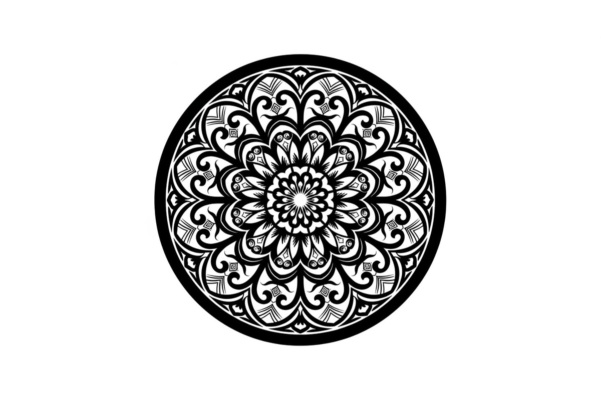 Mandala Circle Ornament Vector Bundl, an Illustration by Gaye Art (Photo 5 of 51)