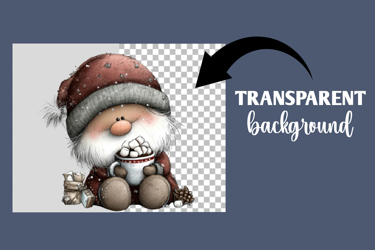 Whimsical Christmas Santa clipart, an Illustration by Designworld (Photo 2 of 5)