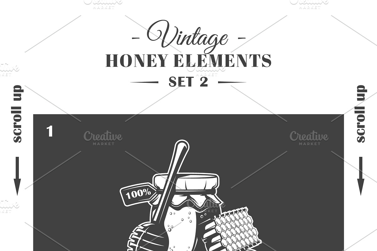 18 Honey Logos Templates, a Branding & Logo Template by Art Design (Photo 19 of 19)