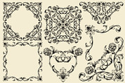 Frames and Borders Decorative vector, an Object Graphic by Samira (Thumbnail 4 of 6)