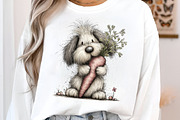 Whimsical easter dog clipart, an Illustration by SinaCreation (Thumbnail 9 of 11)