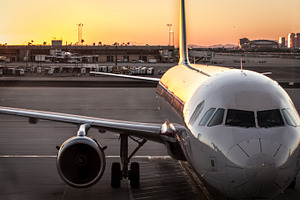 Plane at gate stock photo containing airplane and arizona