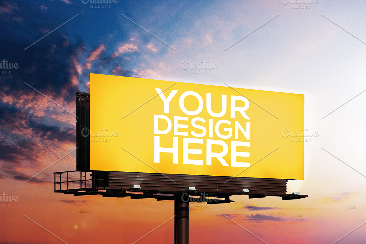 Billboard Mockup Bundle, an Advertising Mockup by CREATIVE DUDE (Photo 13 of 16)