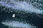 Sky Blue Confetti Glitter, an Illustration by Kandace Lalo Designs (Thumbnail 1 of 3)