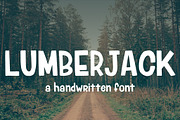 Lumberjack Font, a Handwritten Font by Groovy Fonts by Mindy (Thumbnail 1 of 5)