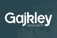 Gajkley Sans Serif Font