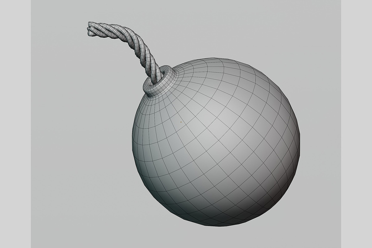 Bomb quality 3d model, an Object 3D Model by fahad121 (Photo 4 of 5)