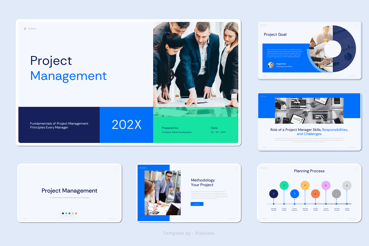 Project Management PowerPoint preview 5