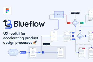 Blueflow UX Toolkit For Figma