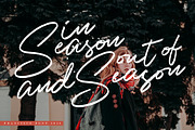 Francisco Font, a Script Font by Ryn Pojas (Thumbnail 2 of 7)