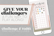 Wellness Challenge Instagram Kit, a Social Media Template by Ashley Alexandra Design (Thumbnail 6 of 8)